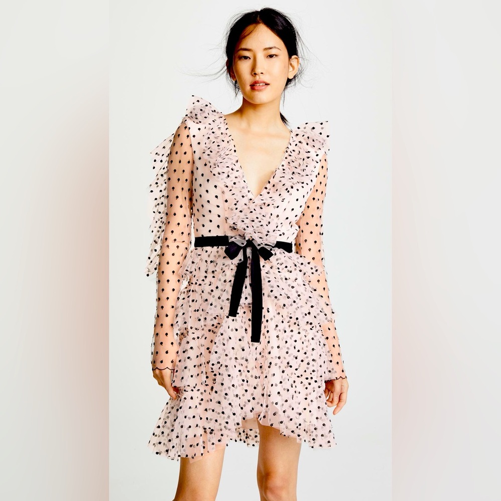 Philosophy Di Lorenzo Serafini polka dot dress in pink !